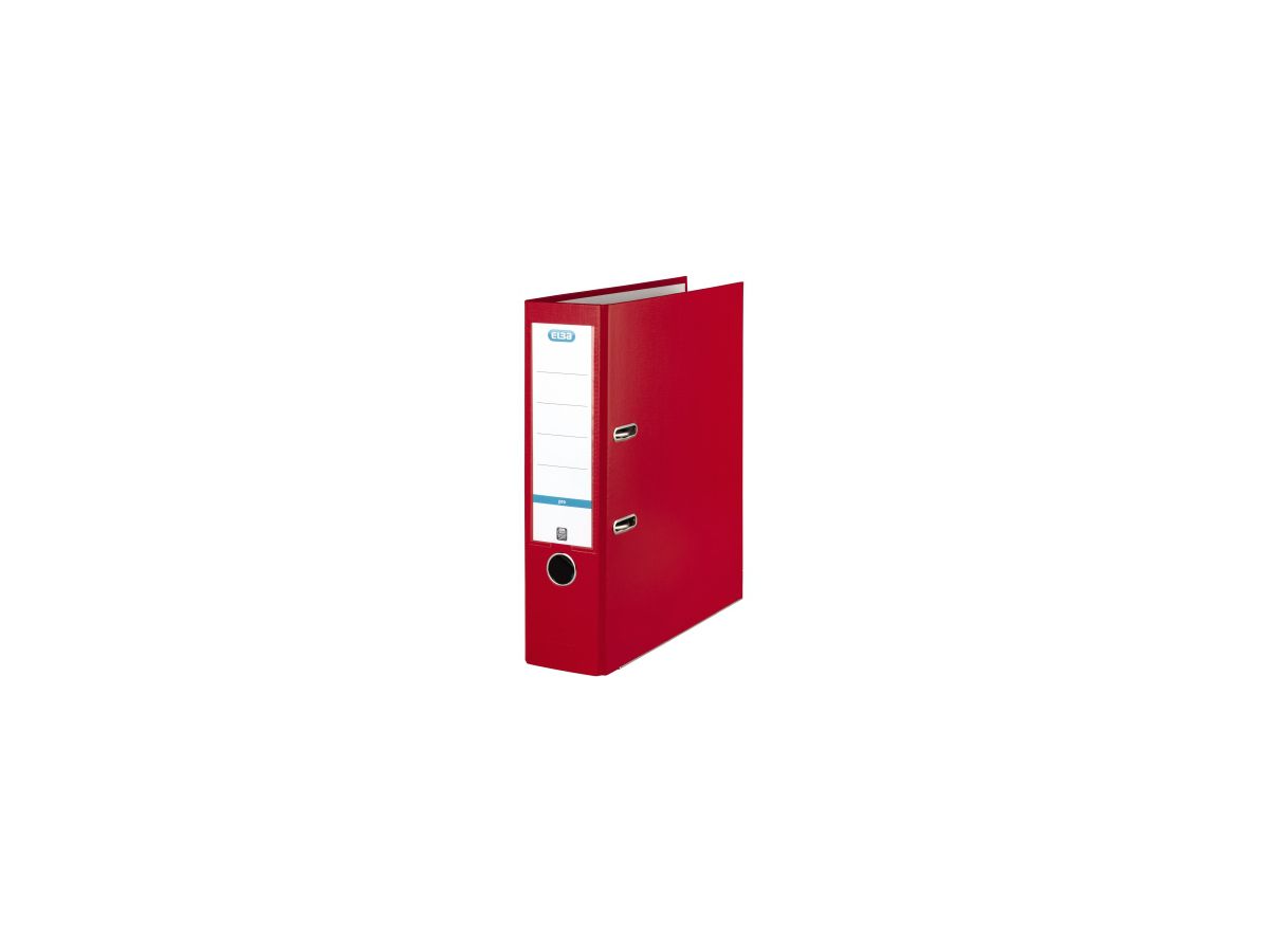 ELBA Ordner smart 100202156 DIN A4 80mm PP rot