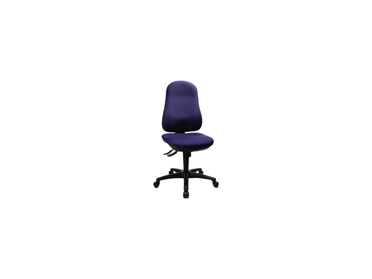 Drehstuhl Support Synchro royalblau