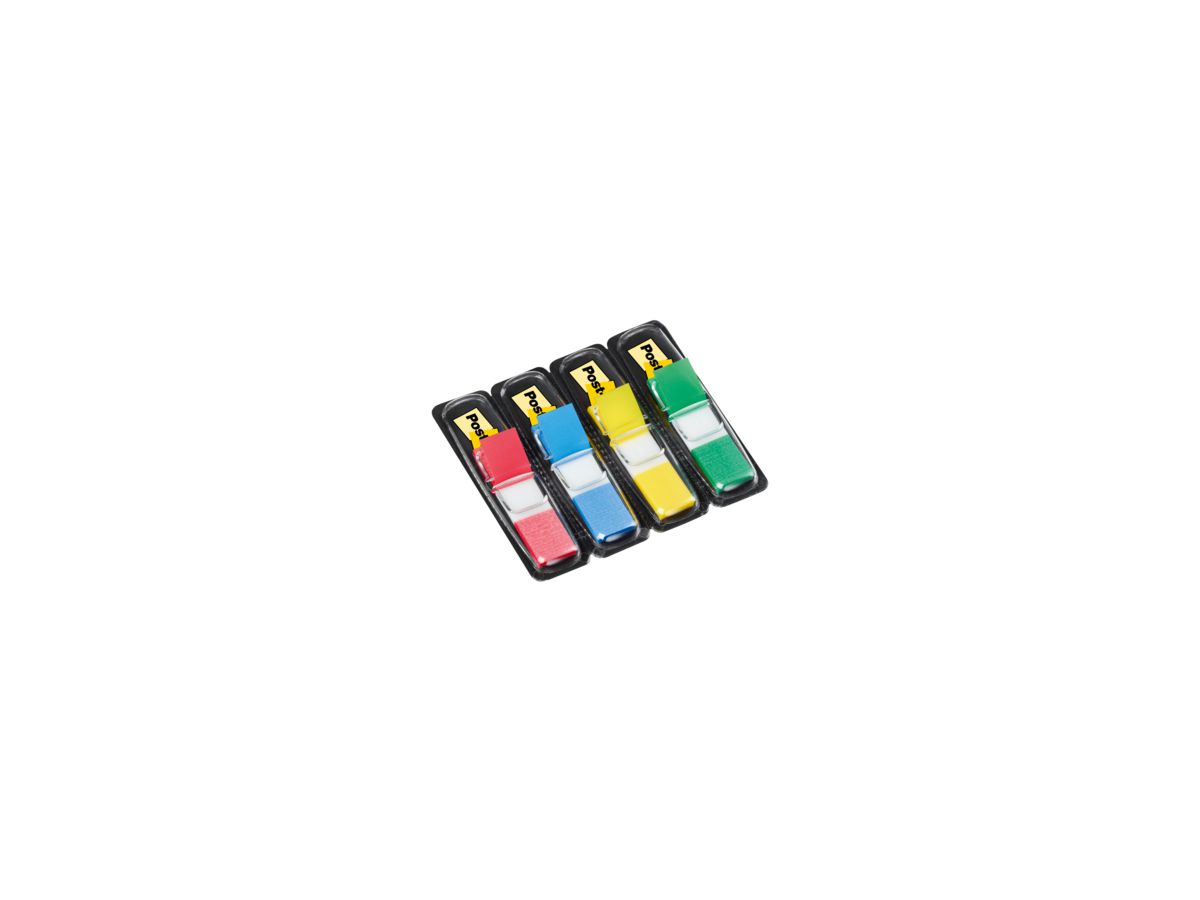 Post-it Haftstreifen Index Mini 683-4 35Blatt sortiert 4 St./Pack.
