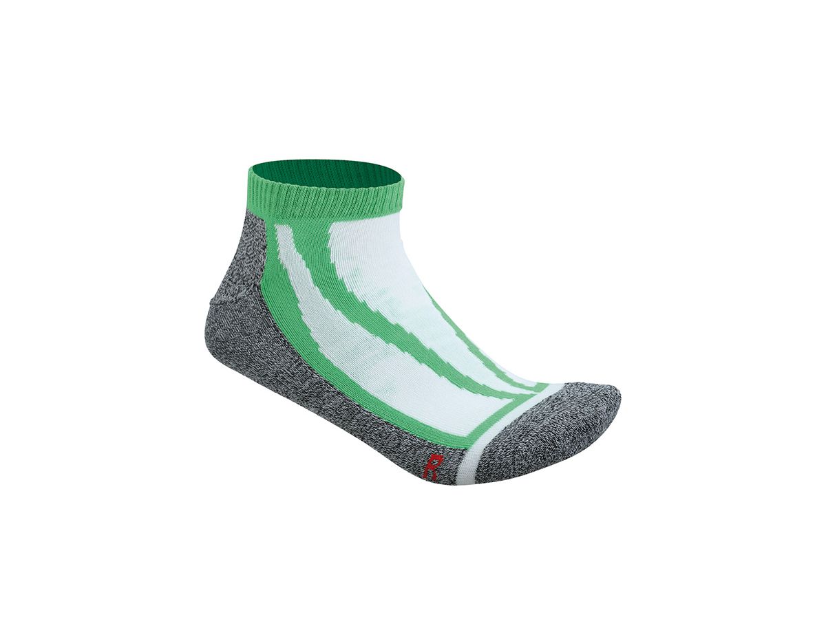 JN Sneaker Socks JN209 84%PA/15%PES/1%EL, green, Größe 45-47