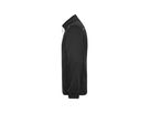 JN Herren Strickfleece-Jacke JN898 black/black, Größe 6XL