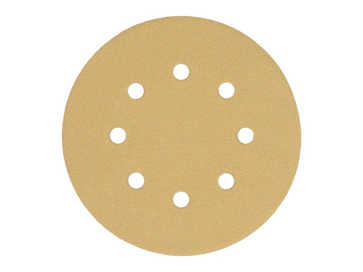 MILWAUKEE Premium-Schleifblatt Exzenterschleifer 125 mm K80, 8-Loch