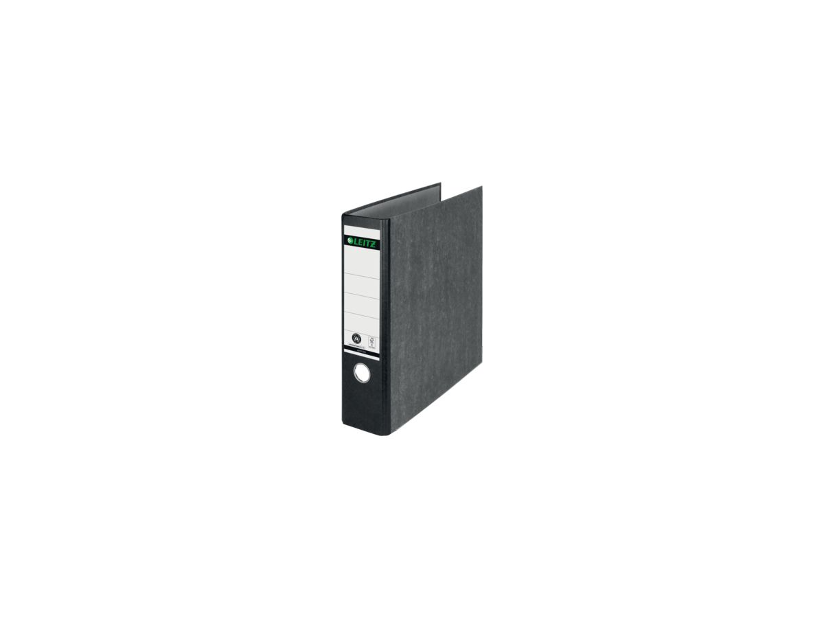 Leitz Ordner 180Grad 10700000 DIN A4 80mm Pappe schwarz