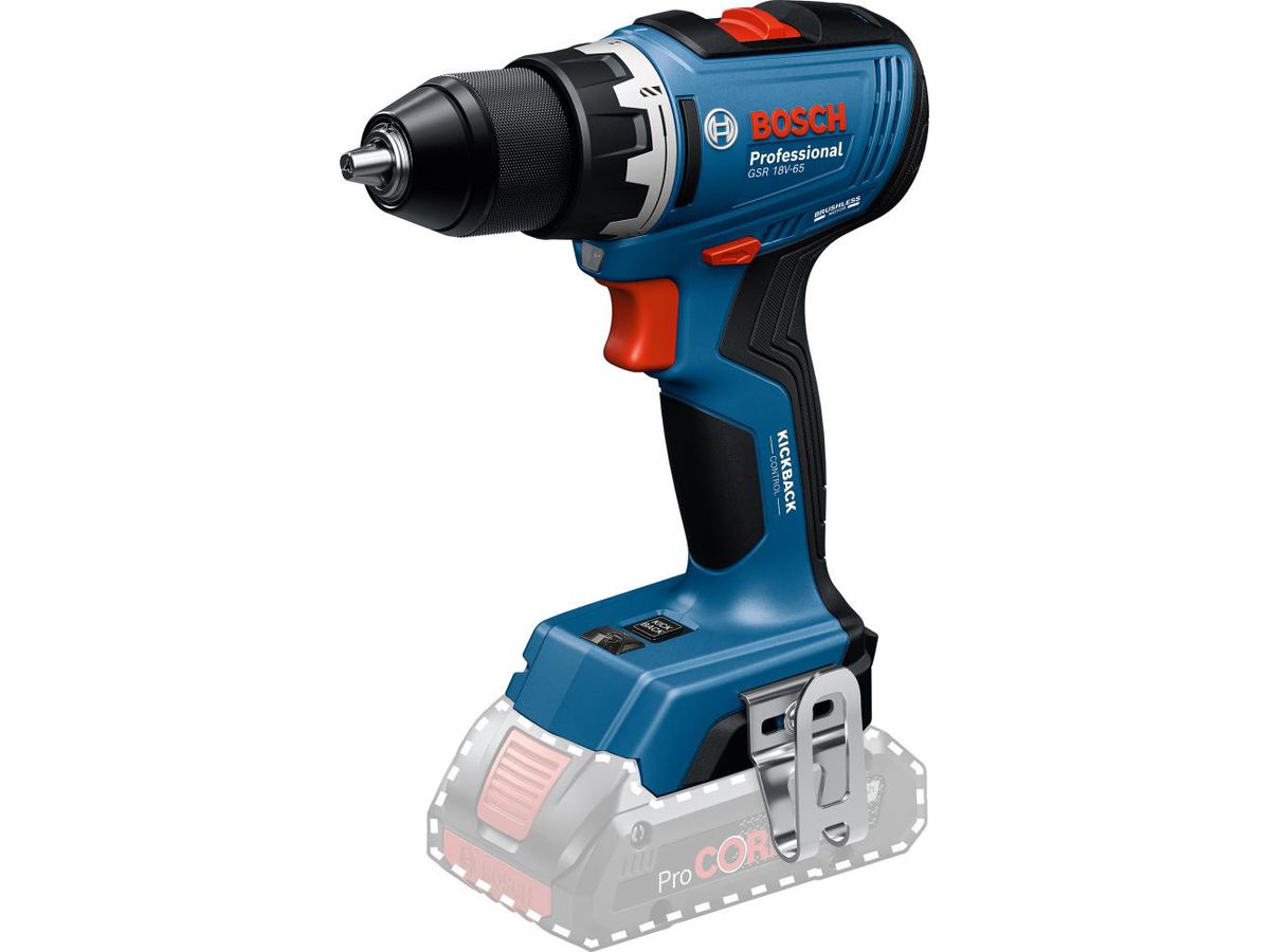 BOSCH Akku-Bohrschrauber GSR 18V-65 solo Nr:06019N3200
