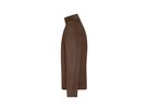 JN Men's Fleece Jacket JN782 brown, Größe L