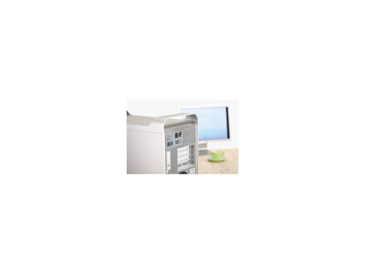 HERMA Etikett Typenschild 4220 25x10mm silber 4.725 St./Pack.