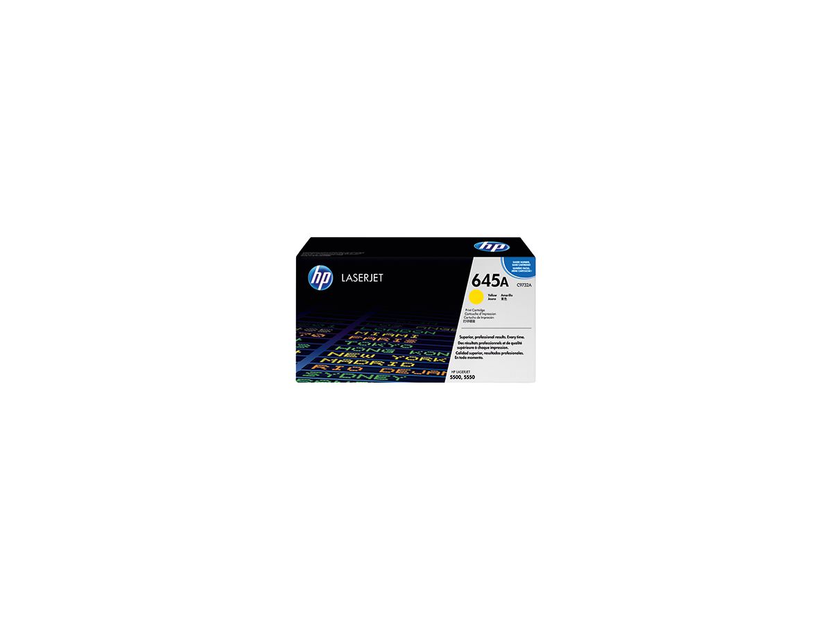 HP Toner C9732A 645A 12.000Seiten gelb