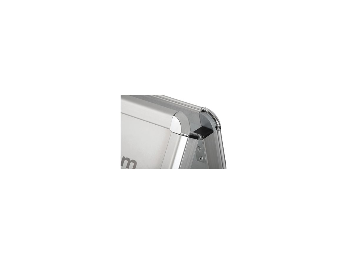 magnetoplan Kundenstopper SP 00016 66,1x119cm DIN A1 silber
