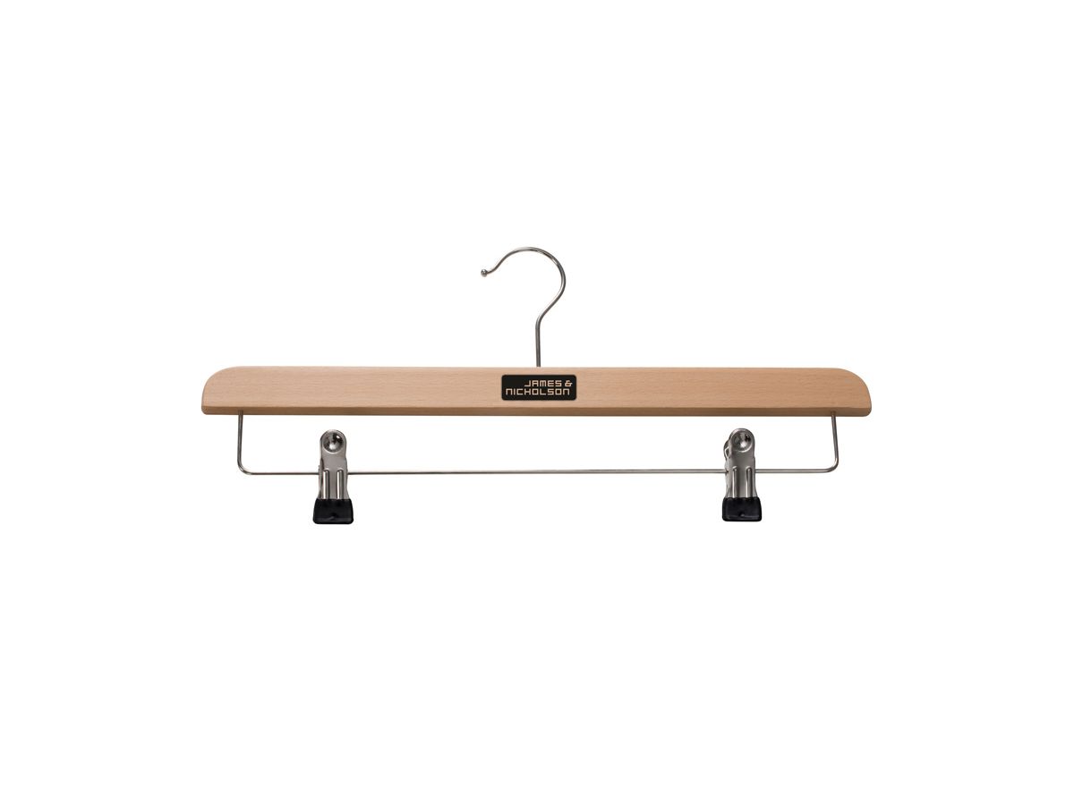 Clothes hanger with clip JN7108