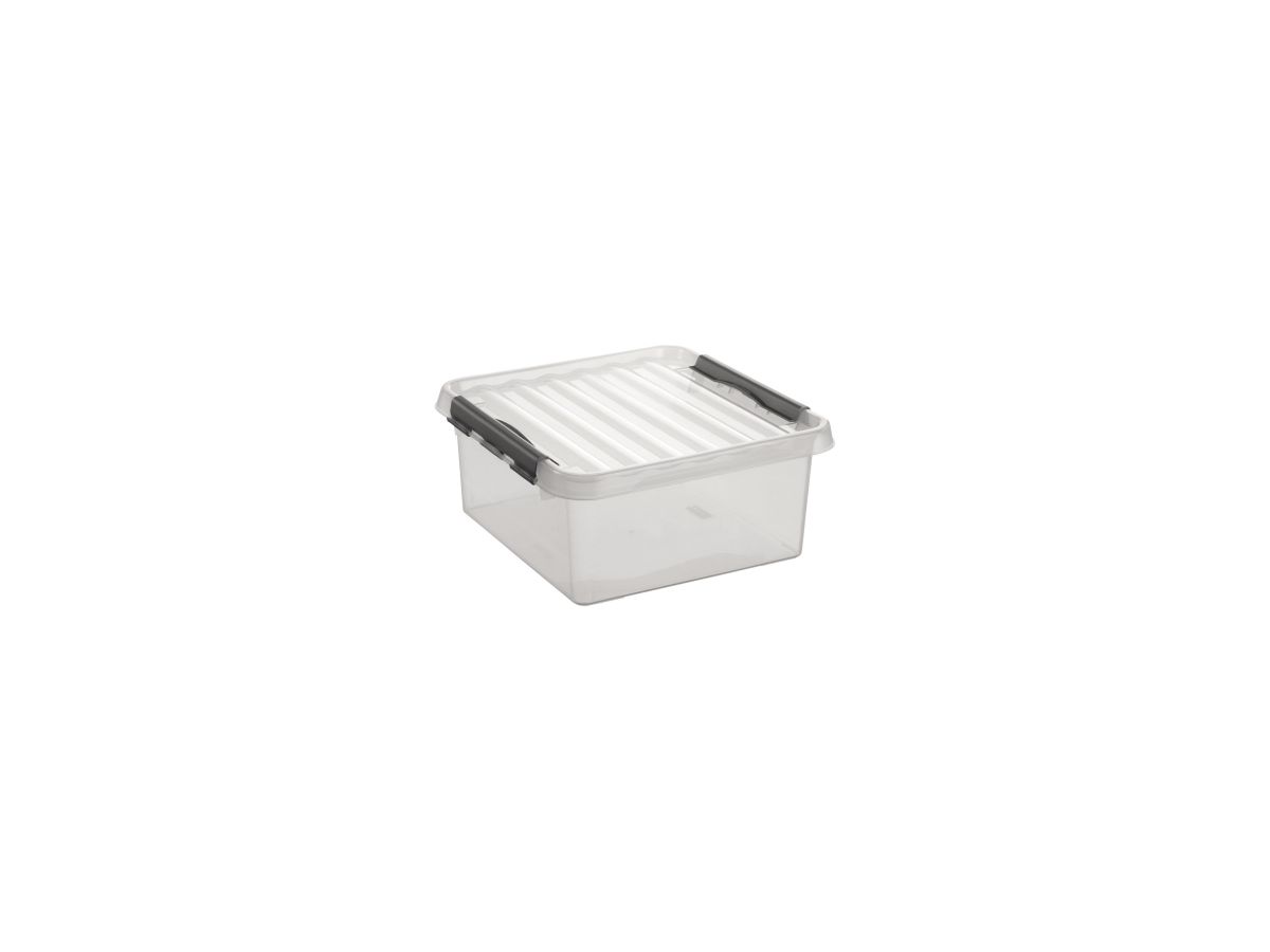 Sunware Aufbewahrungsbox Q-line H6162802 18l 400x400x180mm tr