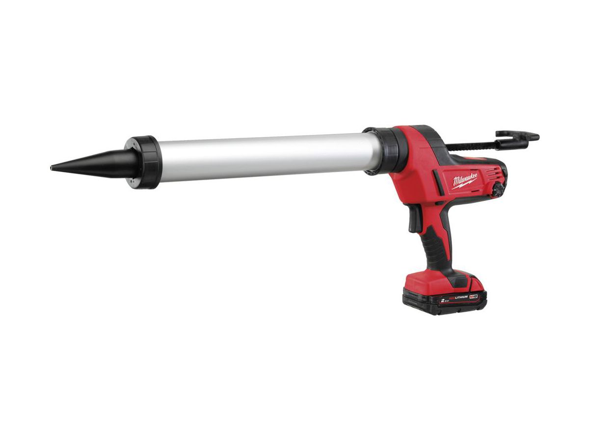 Milwaukee Akku-Kartuschenpresse C18PCG/600A mit 1x18V 2,0 Ah Akku Li-on