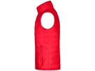 JN Men's Padded Vest JN1136 red, Größe 3XL