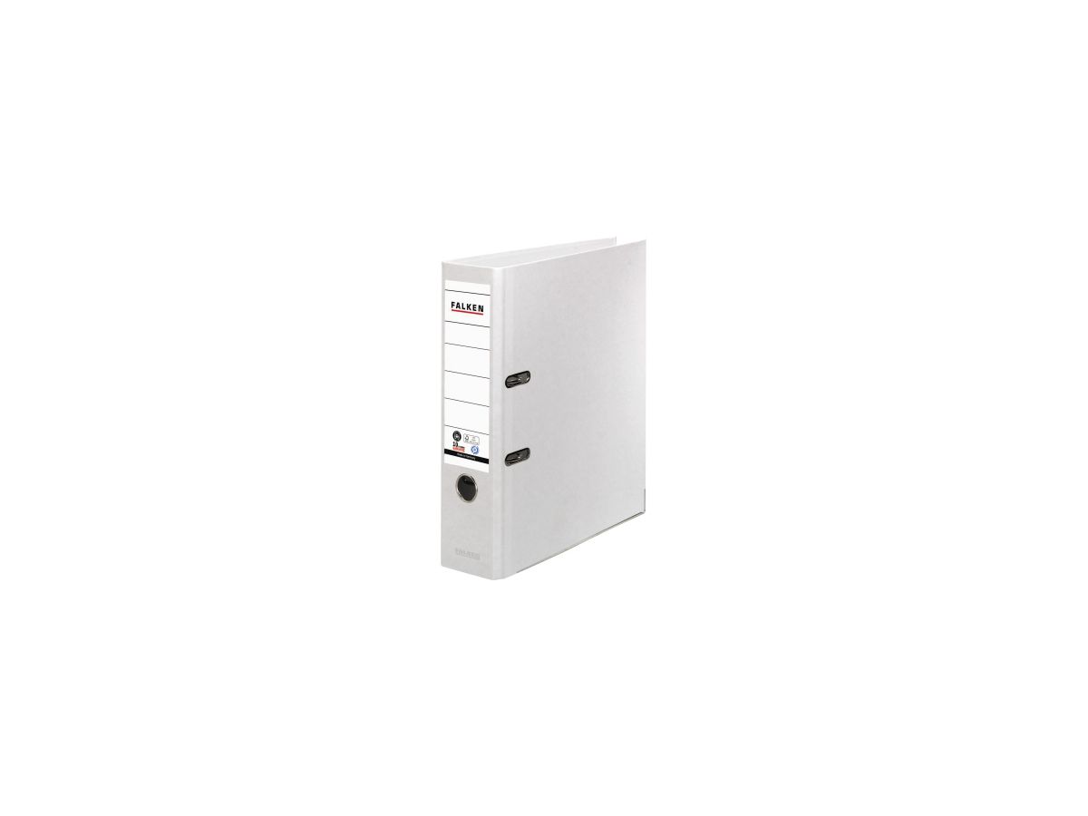 Falken Ordner Recycolor 11285897 DIN A4 80mm Papier weiß