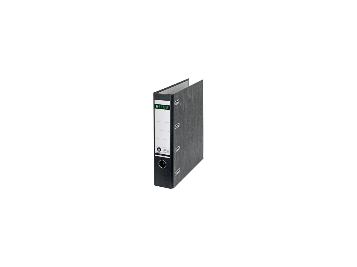 Leitz Doppelordner 10920000 2xDIN A5 quer 75mm Pappe schwarz