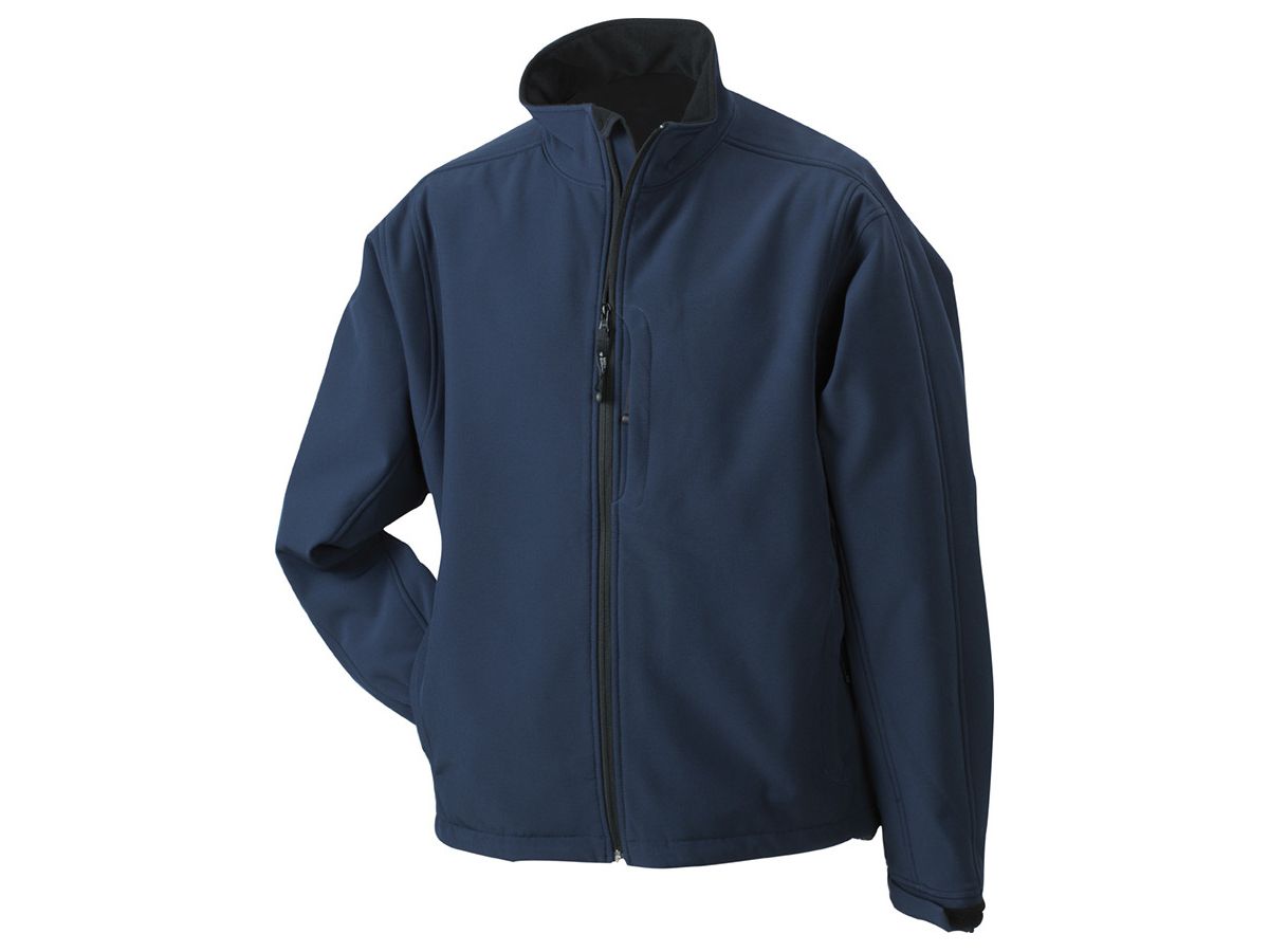 JN Mens Softshell Jacket JN135 95%PES/5%EL, navy, Größe XL