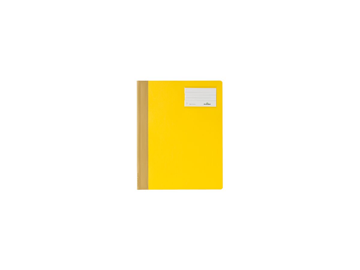 DURABLE Schnellhefter 250004 DIN A4 Polyethylen gelb