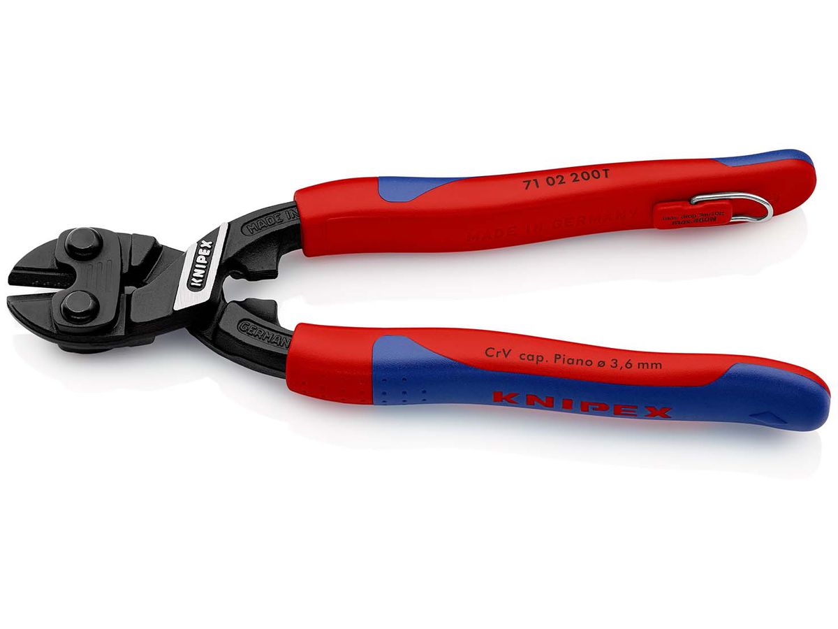 KNIPEX 71 02 200 T CoBolt Kompakt- Bolzenschneider Mehrk. atra. 200 mm