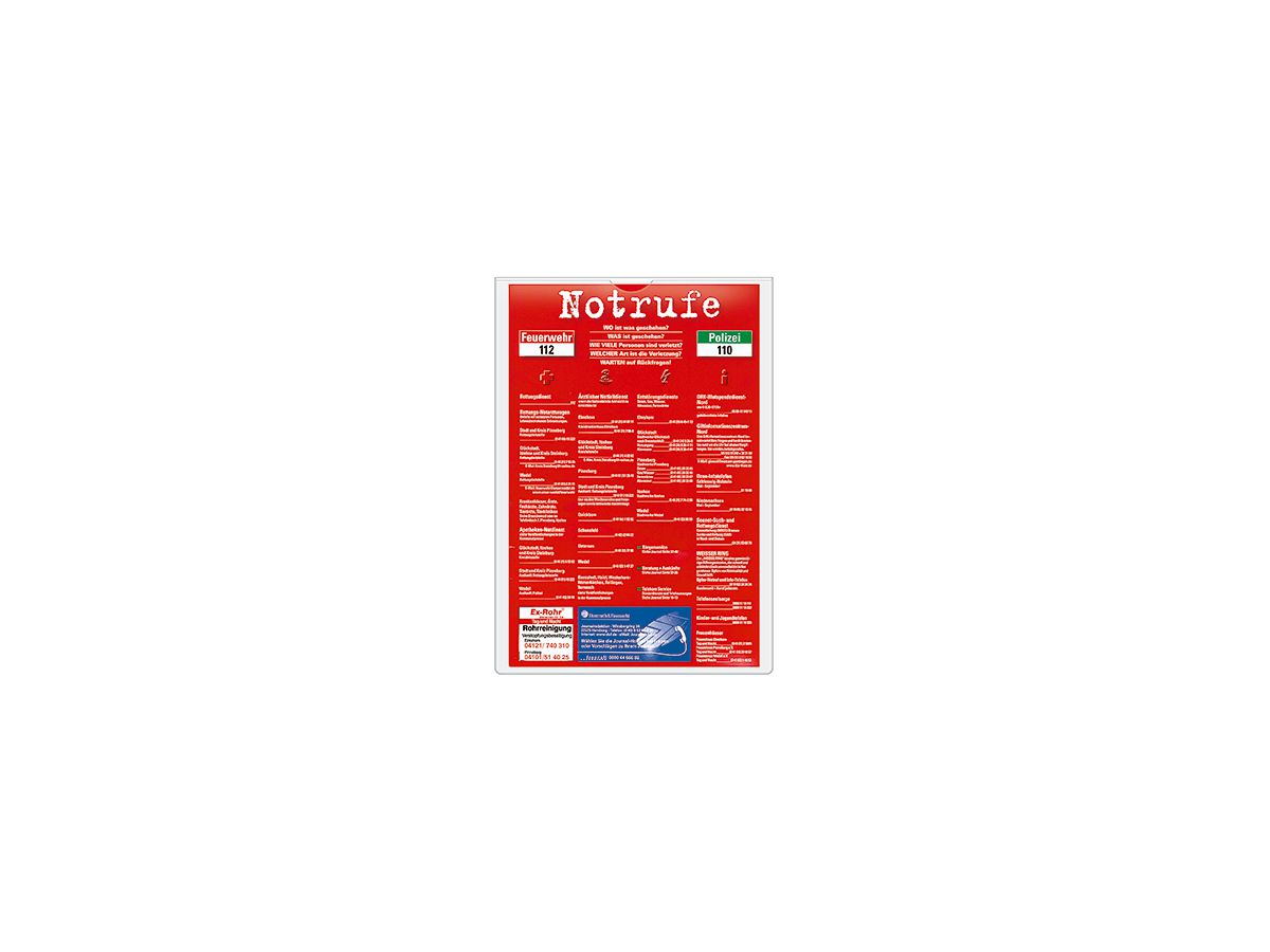 Veloflex Selbstklebetasche VELOCOLL 2214000 DIN A4 PP gk 10 St./Pack.