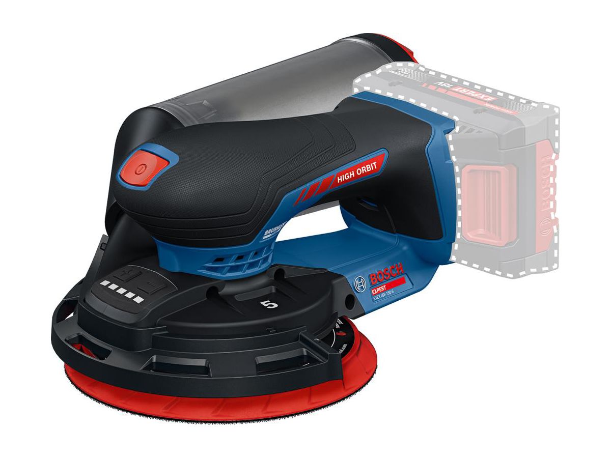 BOSCH EXPERT Akku-Exzenterschleifer EXEX18V-150-5, solo, im Karton