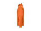 JN Workwear Sweat Jacket JN836 70%BW/30%PES, orange, Größe 3XL
