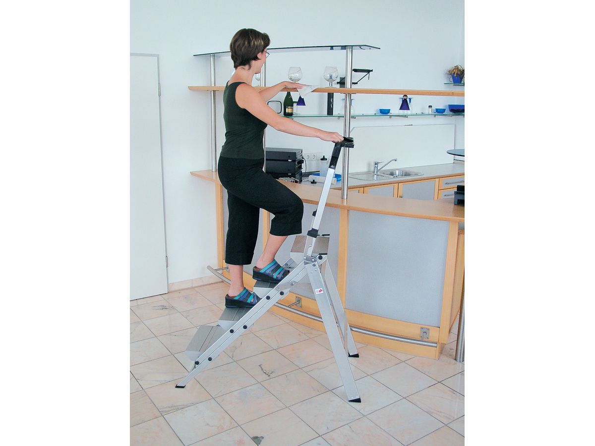 MUNK Klapp-Treppe Alu m.Bügel