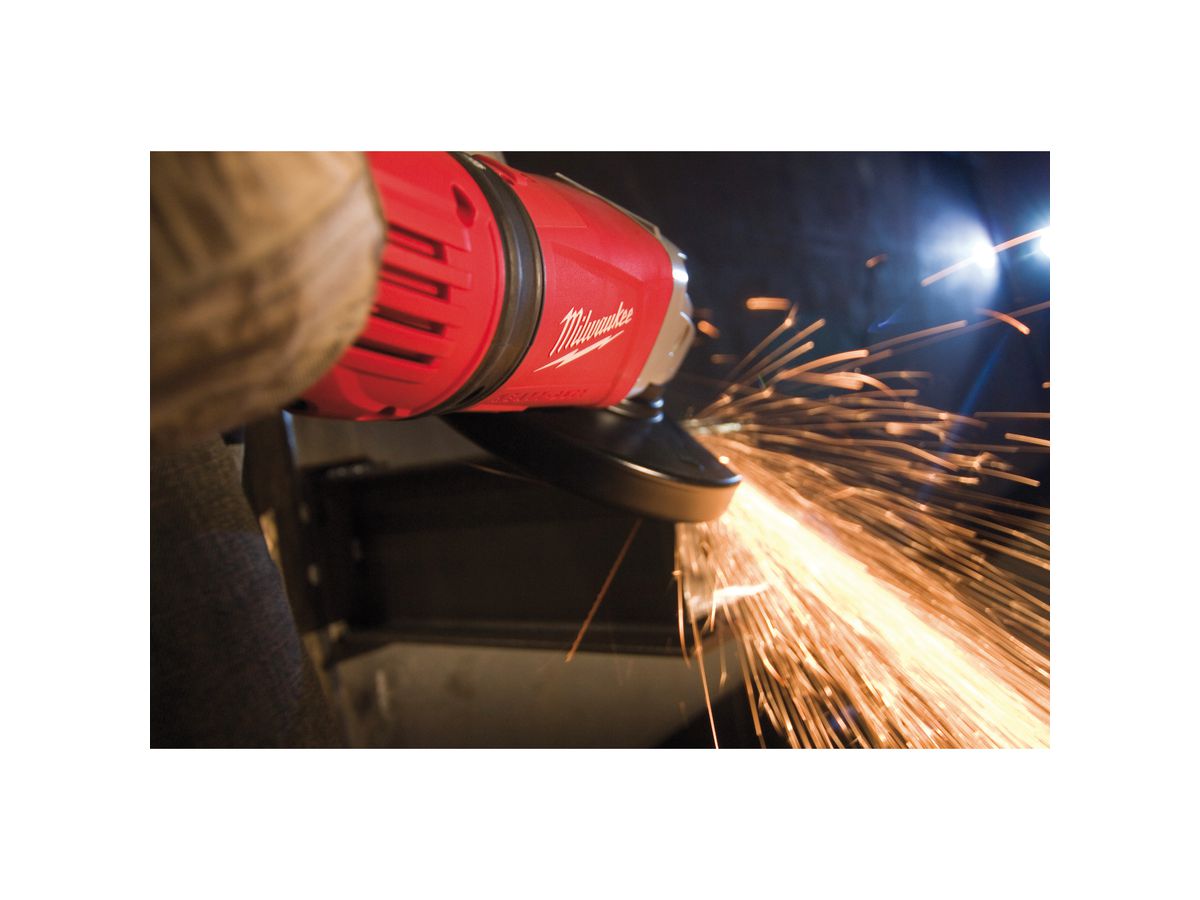 MILWAUKEE Winkelschleifer AGVM 24-230 GEX ProTector/Totmannschalt.