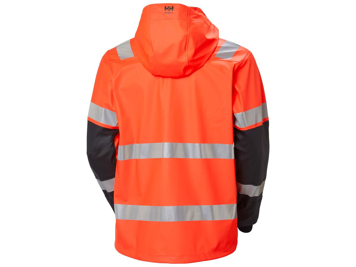 HELLY HANSEN Alna 2.0 Regenjacke 70295 Gr. S ORANGE/EBONY