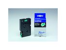 P-touch Schriftbandkassette TC701 12mmx7,7m laminiert sw auf bl