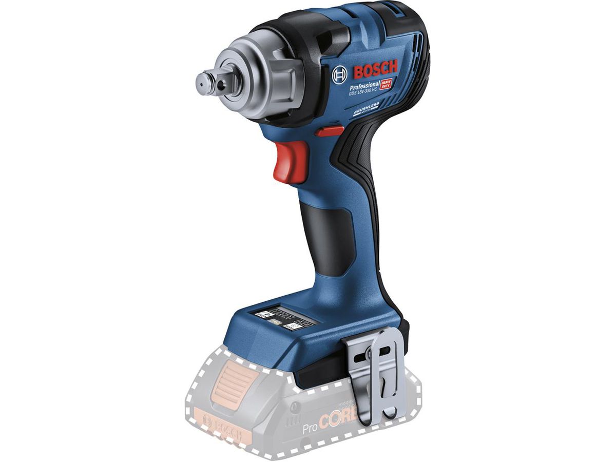 BOSCH Akku-Schlagschrauber GDS 18V-330HC, solo im Karton