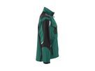 JN Workwear Softshell Jacket JN844 100%PES, dark-green/black, Größe XS