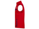 JN Funktionelle Softshell-Weste JN852 red/navy, Größe M