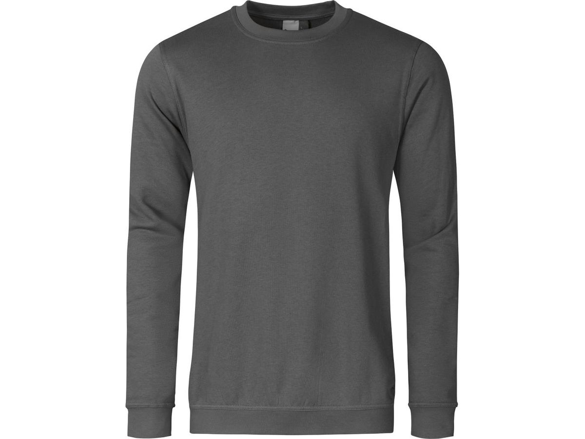 PROMODORO Sweatshirt steel grey, Gr. M,