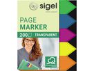 Sigel Haftmarker HN613 45x60mm Pfeil farbig sortiert 5 St./Pack.