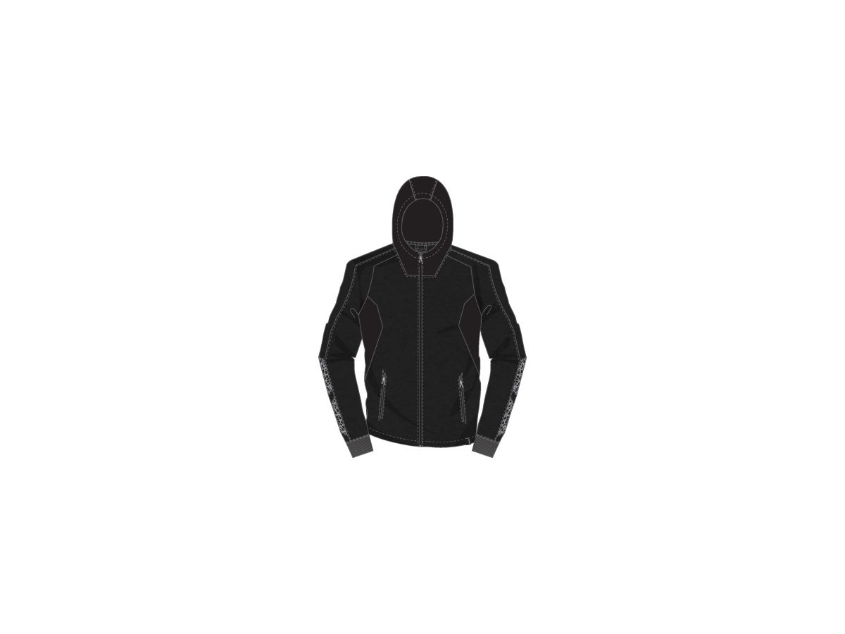 MASCOT Sweatshirt mit Kapuze 18584-962 dunkelanthr./schwarz, Gr. S