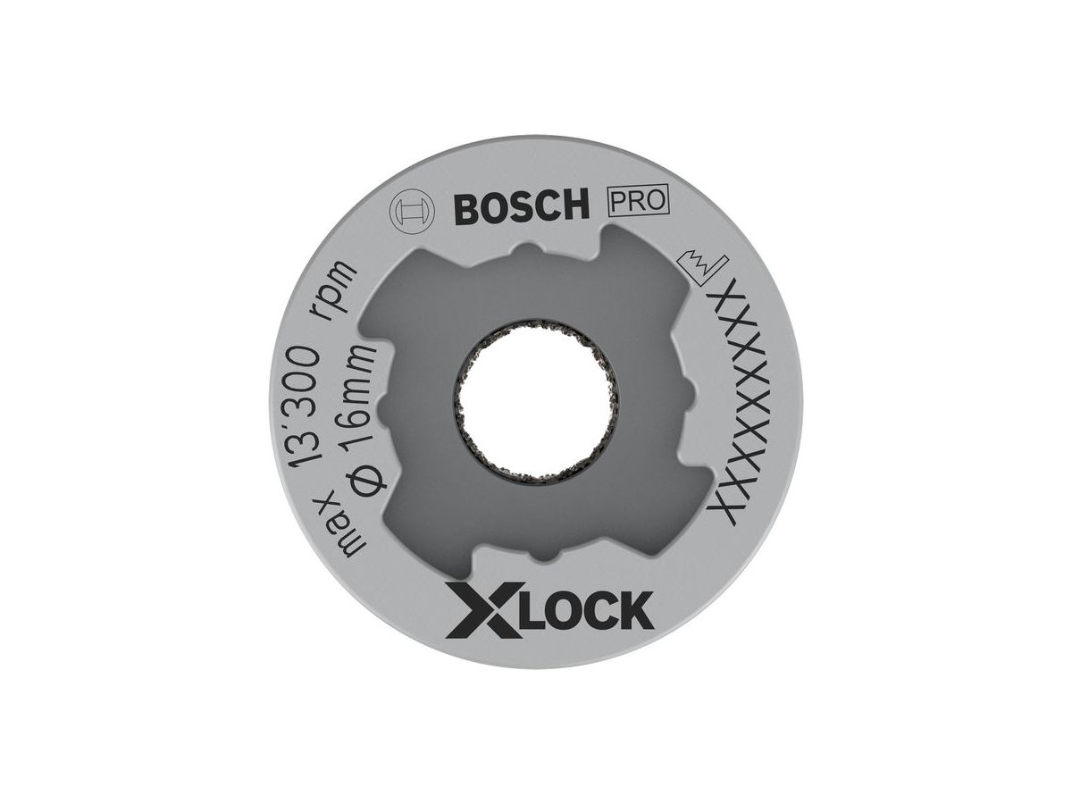 BOSCH X-LOCK Dry Sp. Dia-TrockenbohroneWS, 16mm