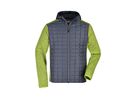 Men's Knitted Hybrid Jacket JN772