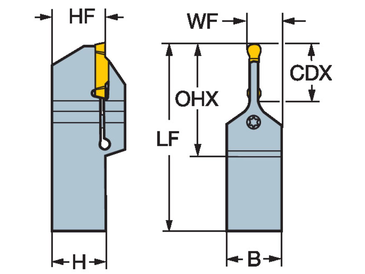 COROMANT COROCUT 1-2 HALTER