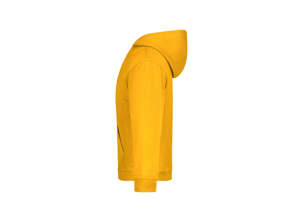 JN Hooded Sweat Junior JN047K 80%BW/20%PES, gold-yellow, Größe L