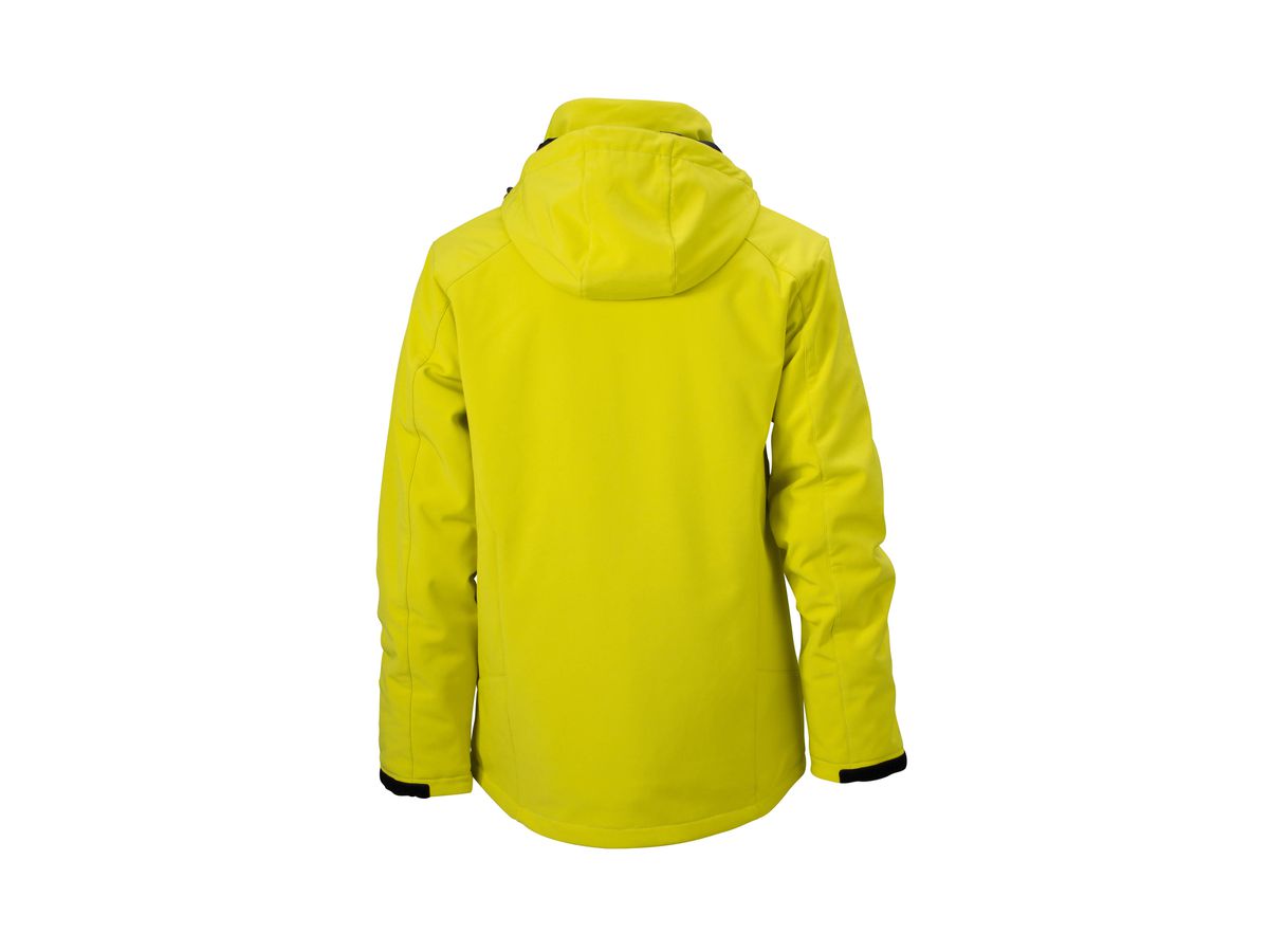 JN Mens Wintersport Jacket JN1054 92%PES/8%EL, yellow, Größe L