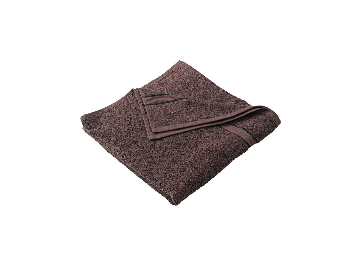 mb Bath Towel MB438 100%BW, chocolate, Größe 70 x 140 cm