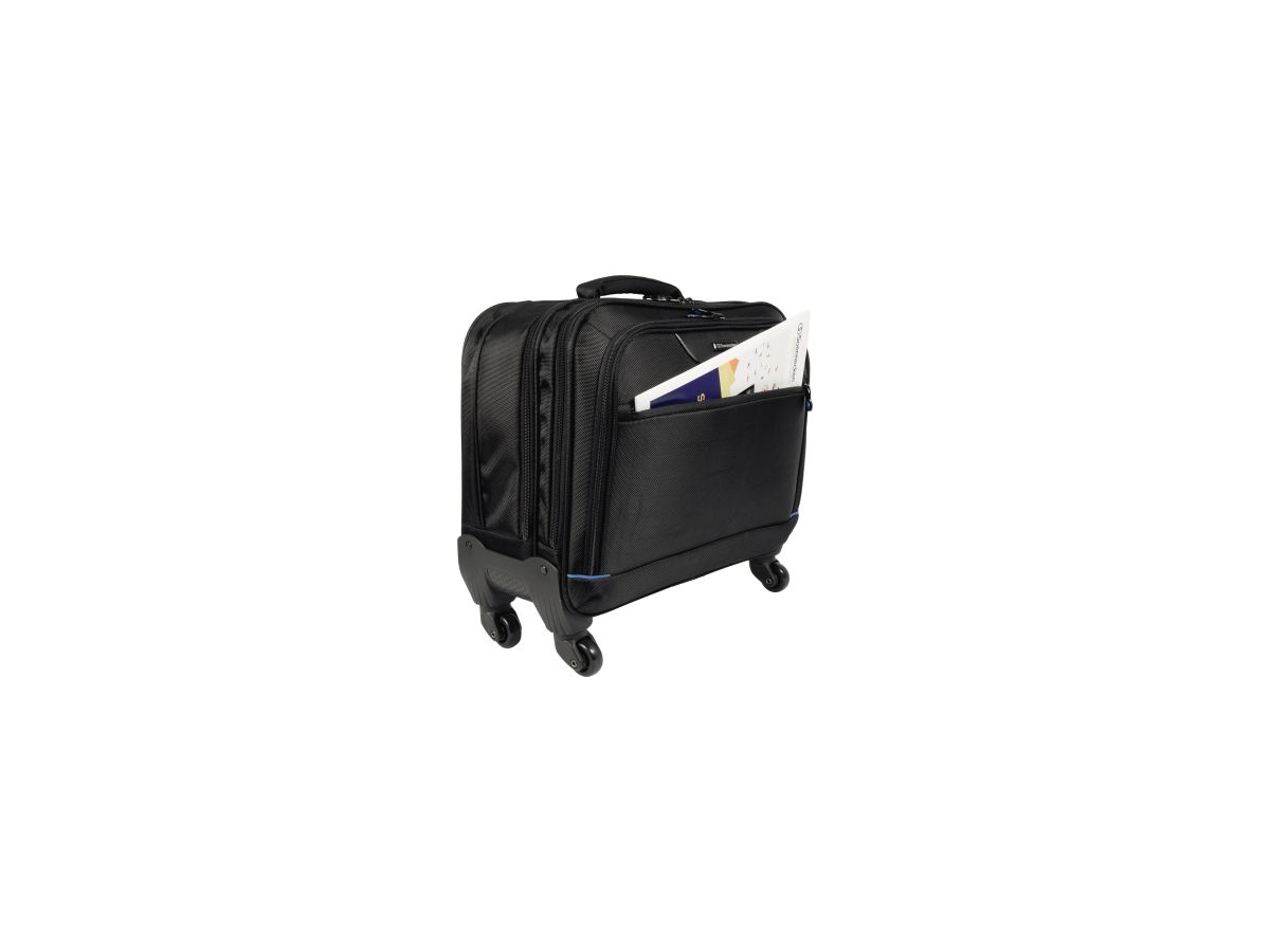 Soennecken Notebooktrolley München 5171 4Rollen Nylon schwarz