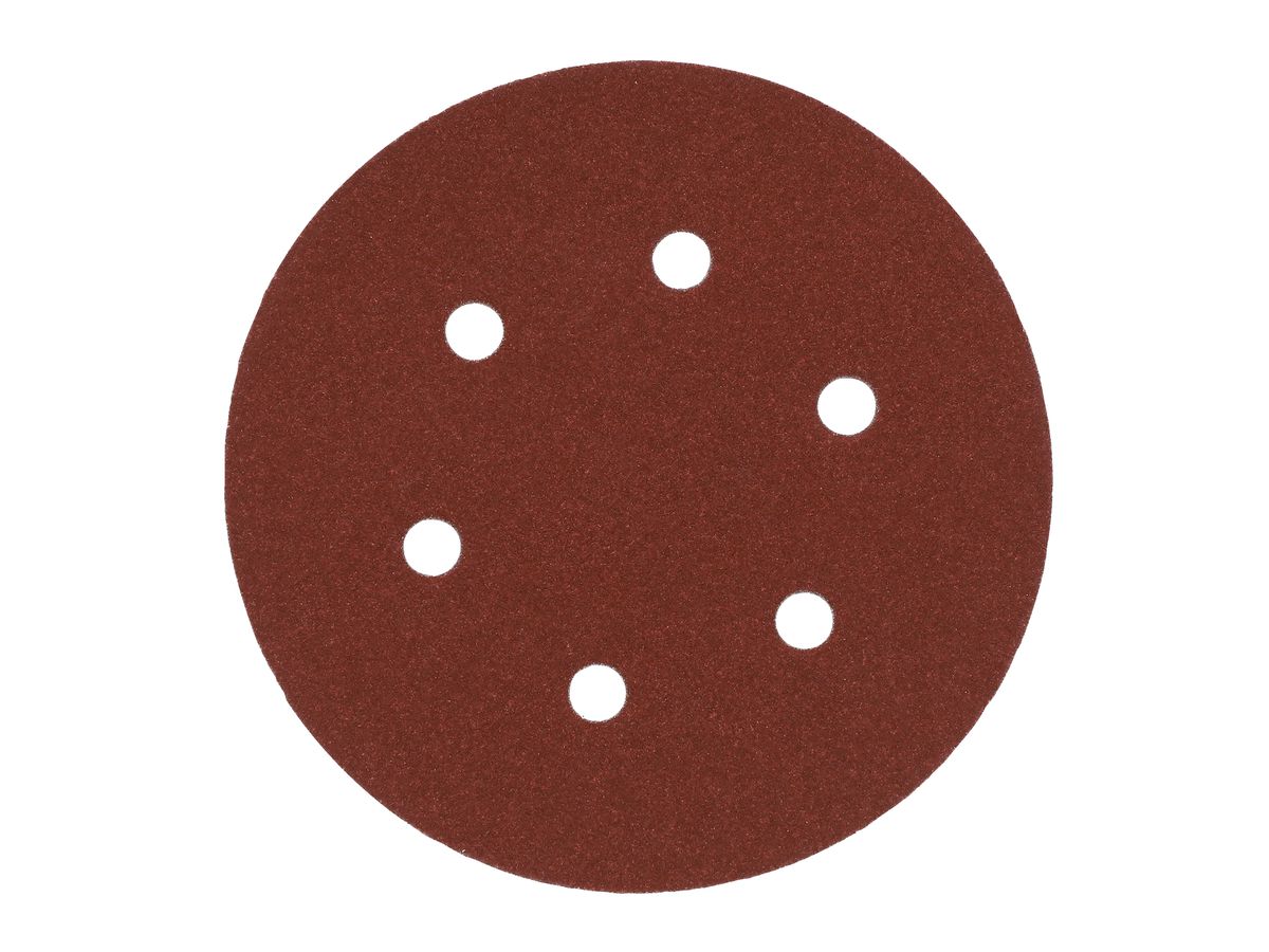 MILWAUKEE Schleifblatt Exzenterschleifer 150 mm K120, 6-Loch, VE 10