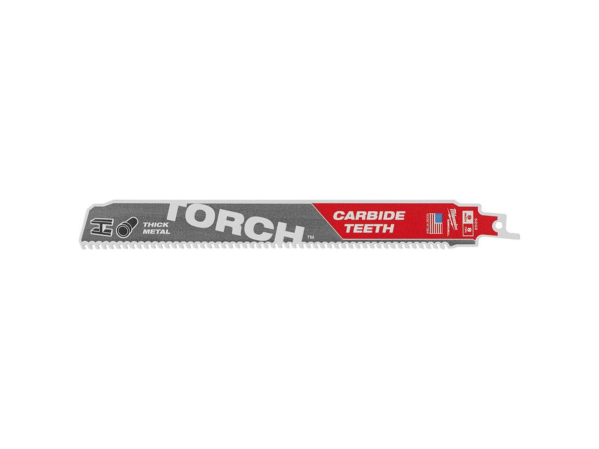 MILWAUKEE Säbelsägeblatt Metall HM-best. THE TORCH, 230x25x1,27 mm, 10 TPI, VE 5
