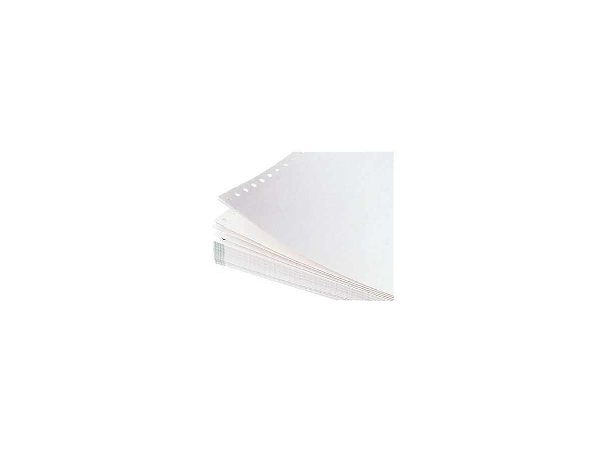 Soennecken Computerpapier 5919 240mmx12Zoll blanko 500 Bl./Pack.