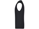 JN Mens V-Neck Pullunder JN657 100%BW, black, Größe S