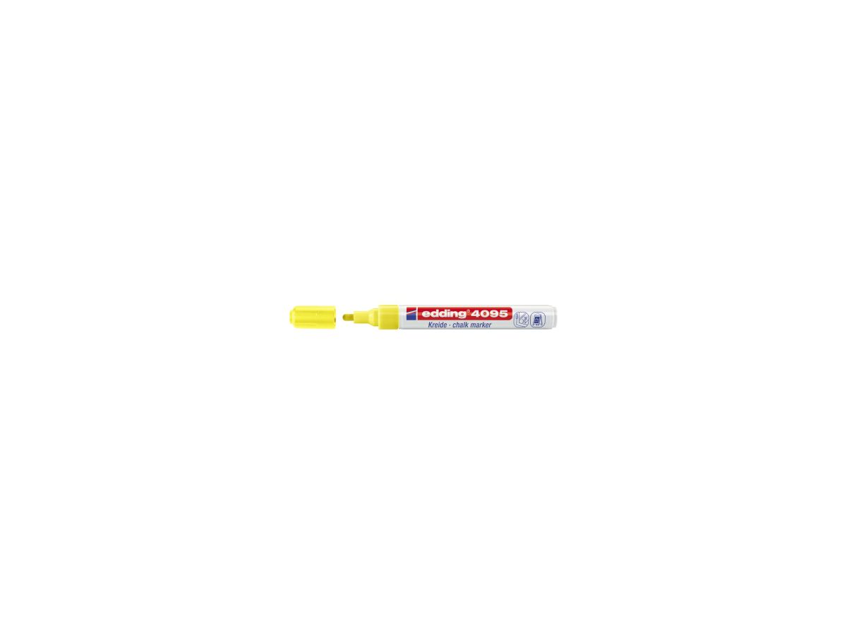 edding Windowmarker 4095 4-4095065 2-3mm Rundspitze neongelb