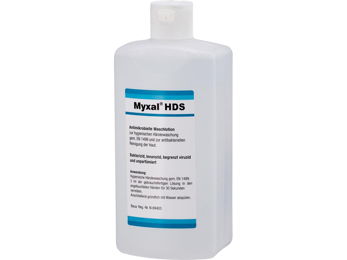 Händedekontamination Myxal HDS 500ml Hartfl.