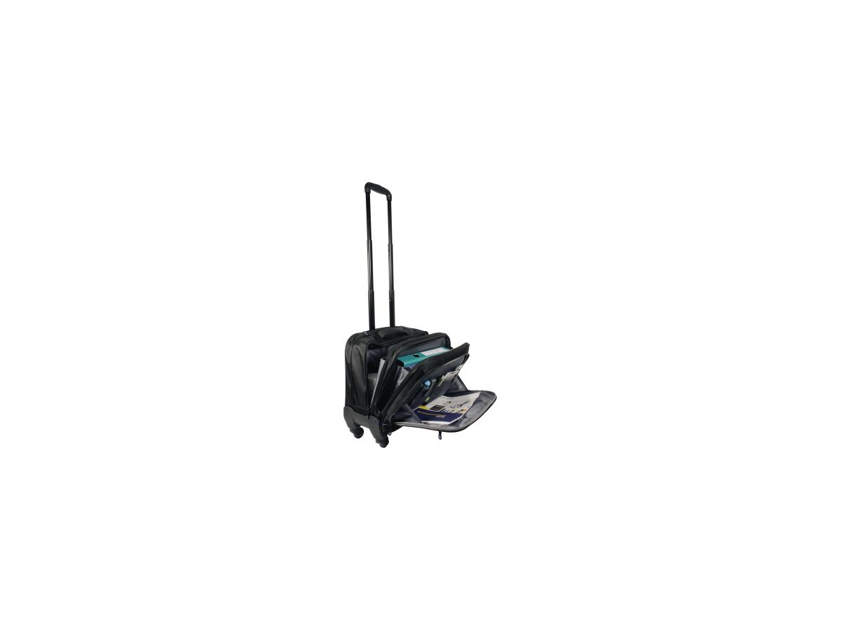 Soennecken Notebooktrolley München 5171 4Rollen Nylon schwarz