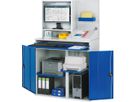 Computer-Station SMK 1100x520x1770 MG T250 TW