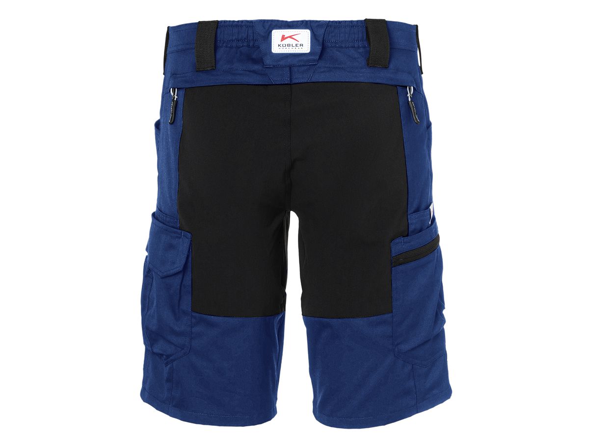 KÜBLER ACTIVIQ Stretchshorts 2950 5231 Fb. kornblau/schwarz Gr. 64